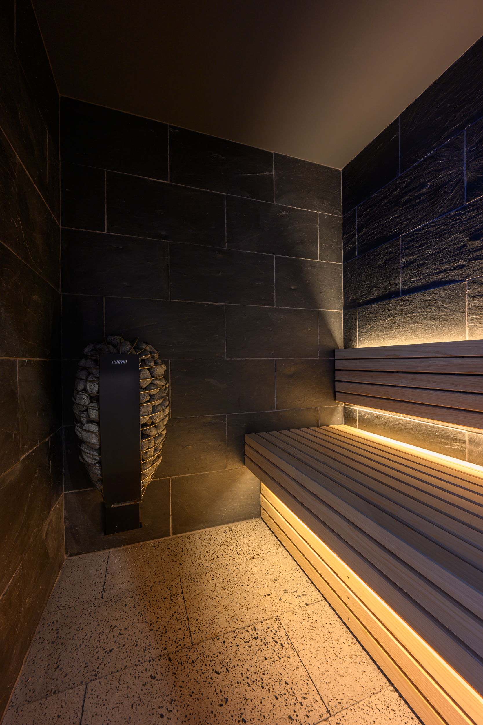 深い癒しへ誘う、プライベートサウナ