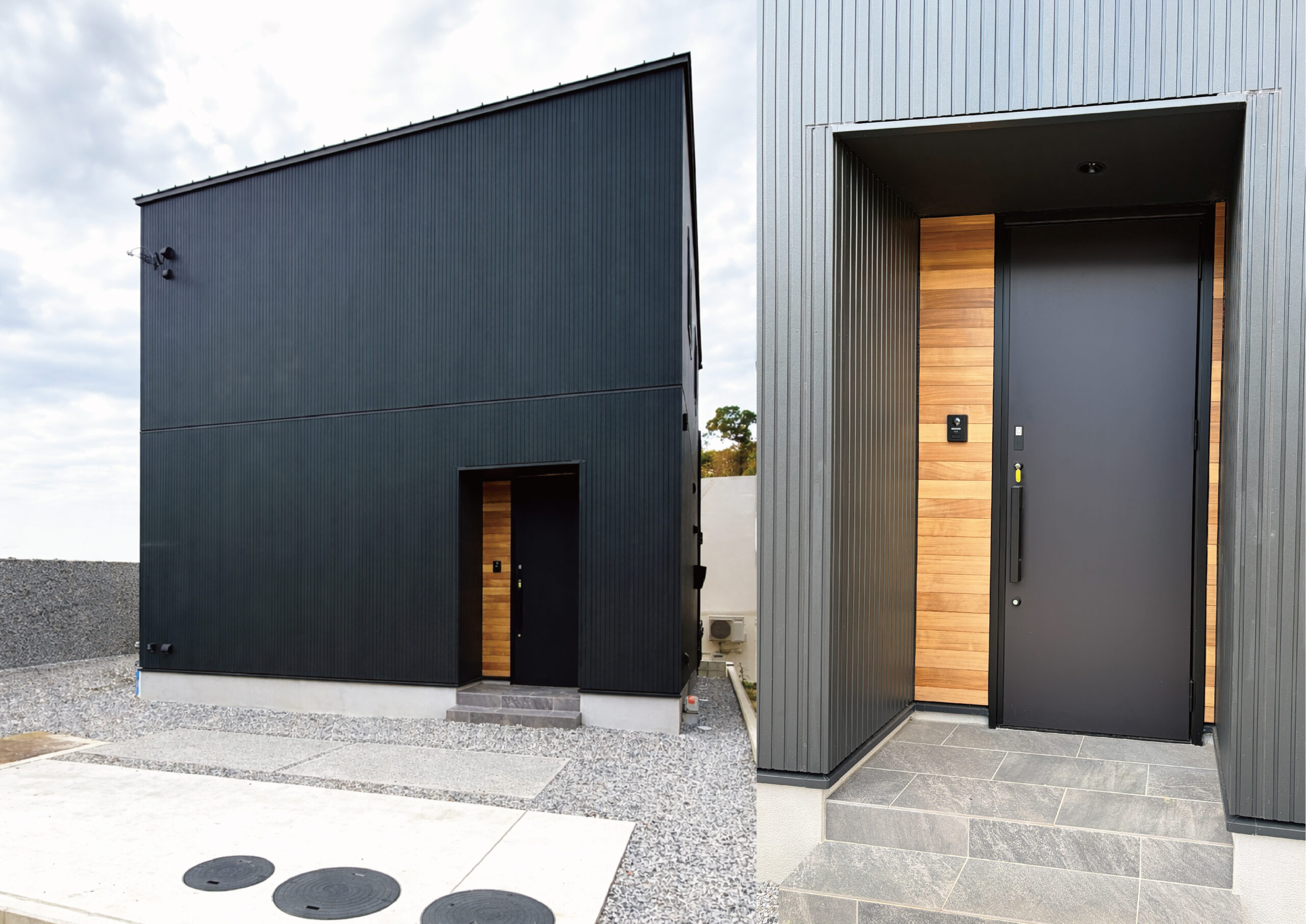 シンプルモダンな外観デザイン