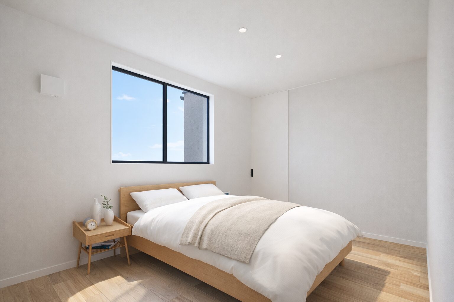 洗練されたグレーモダンの家