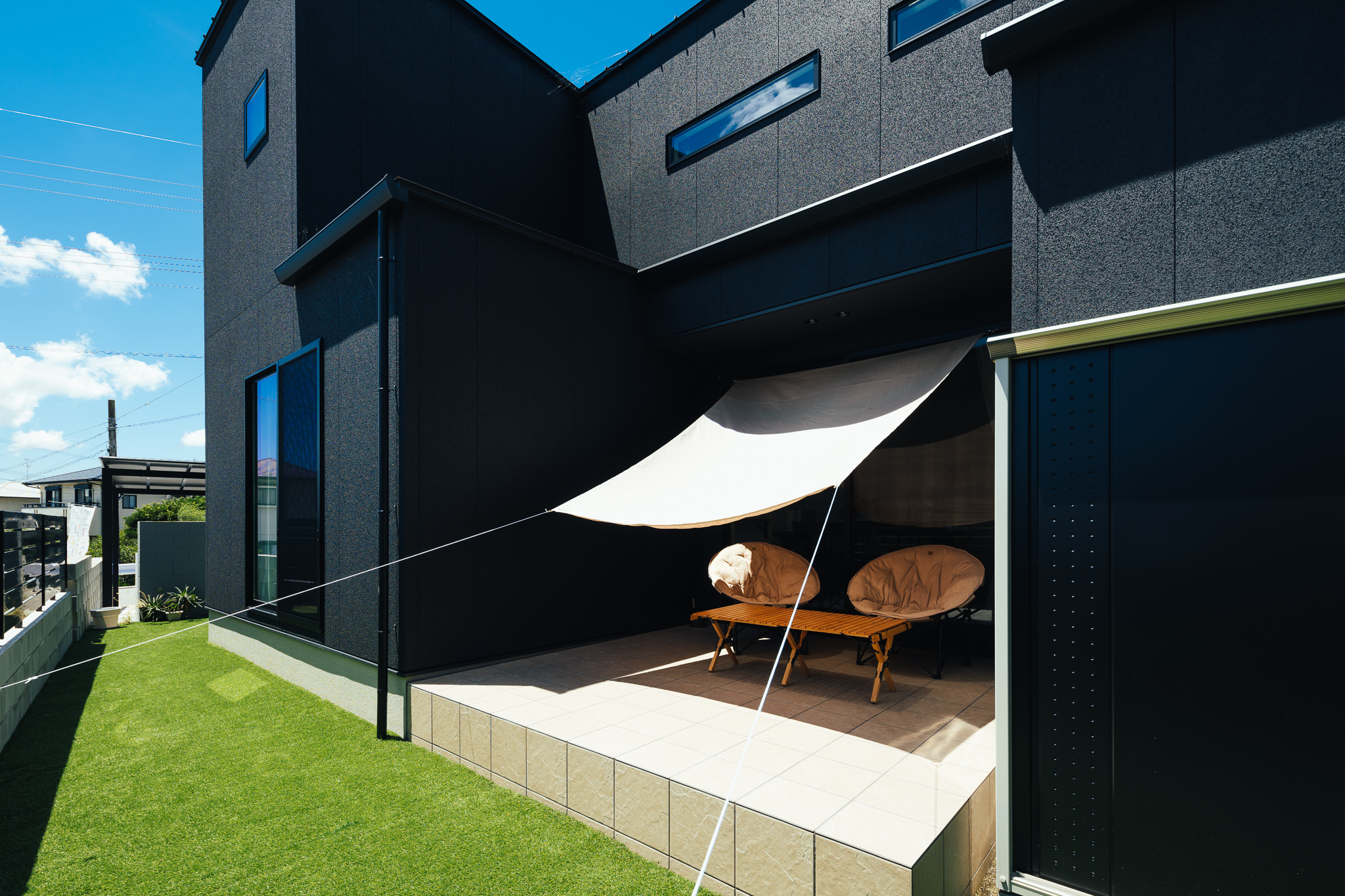 キッチンから家族全員が見渡せる大空間LDK