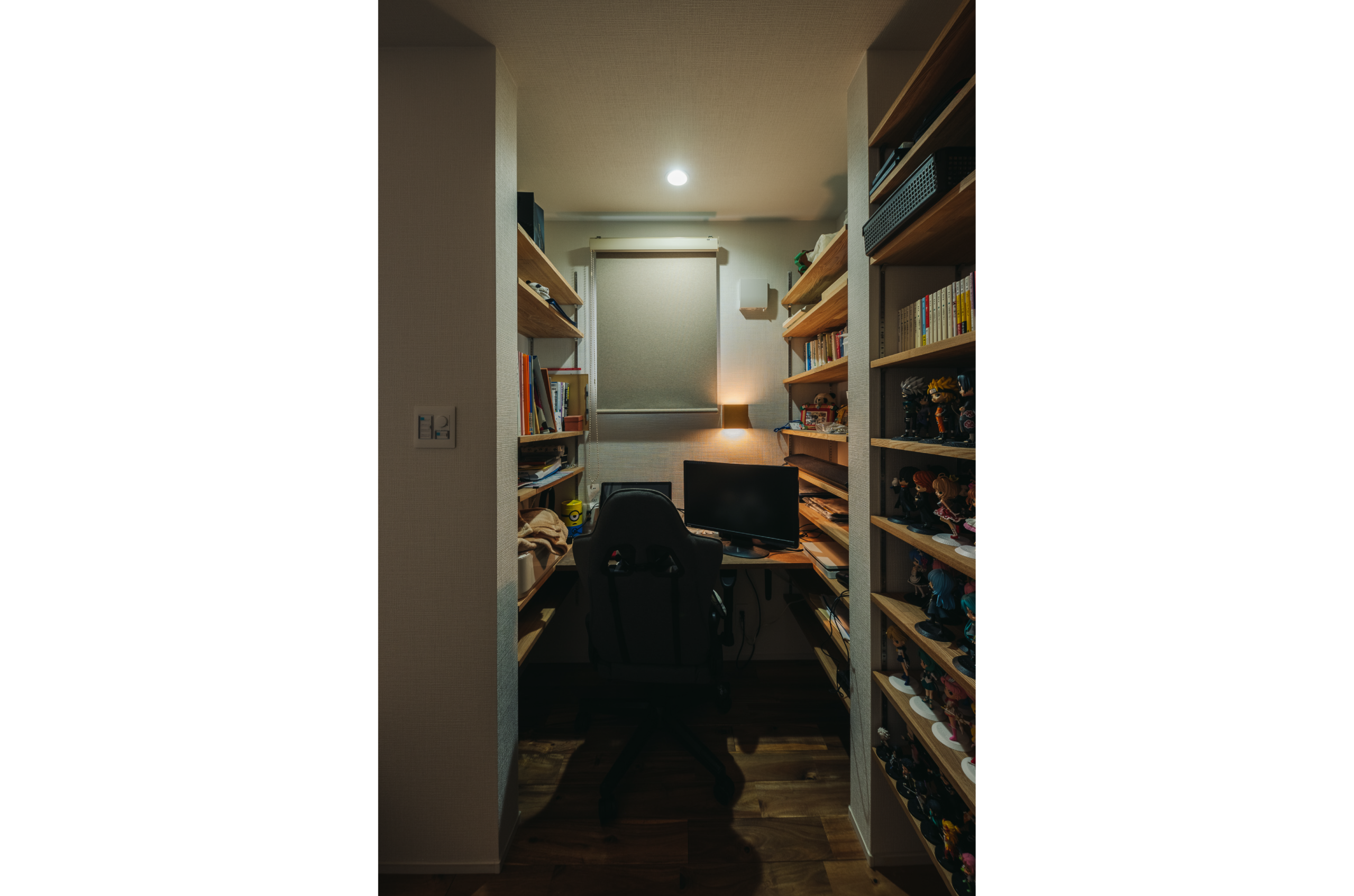 大好きな趣味に囲まれた至福の空間がある平屋