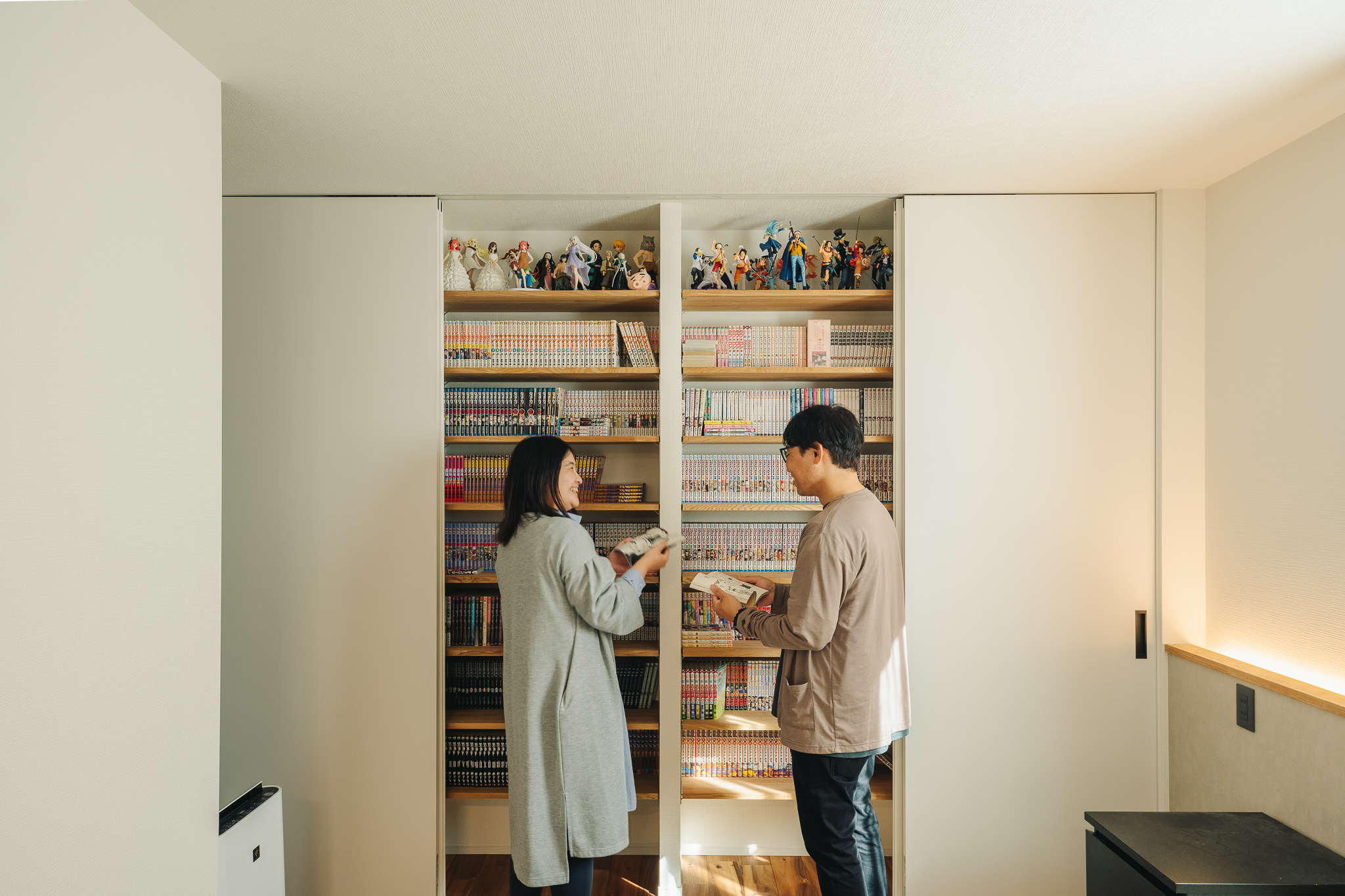 大好きな趣味に囲まれた至福の空間がある平屋