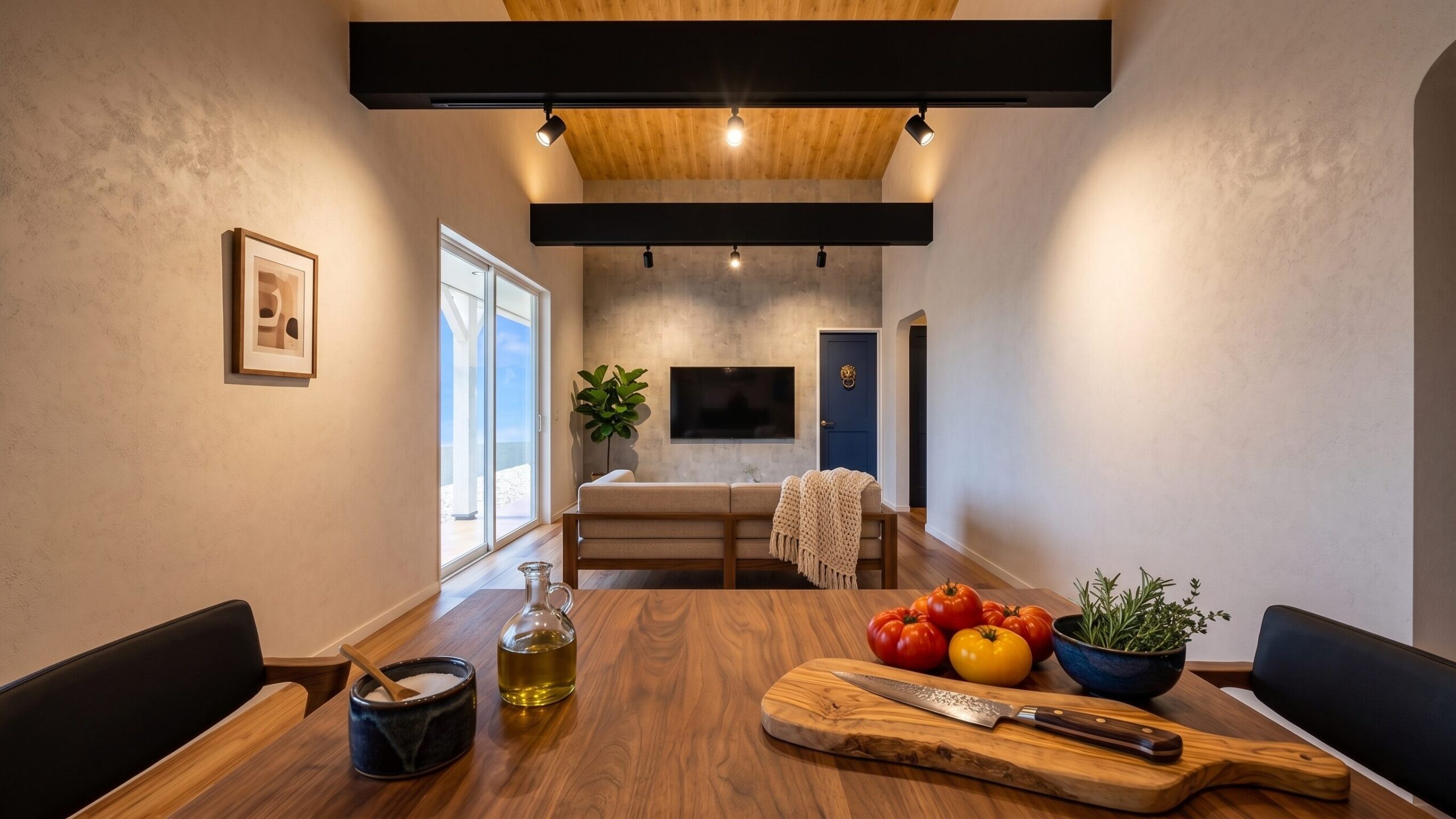 光と風が通り抜ける「カリフォルニア」の家