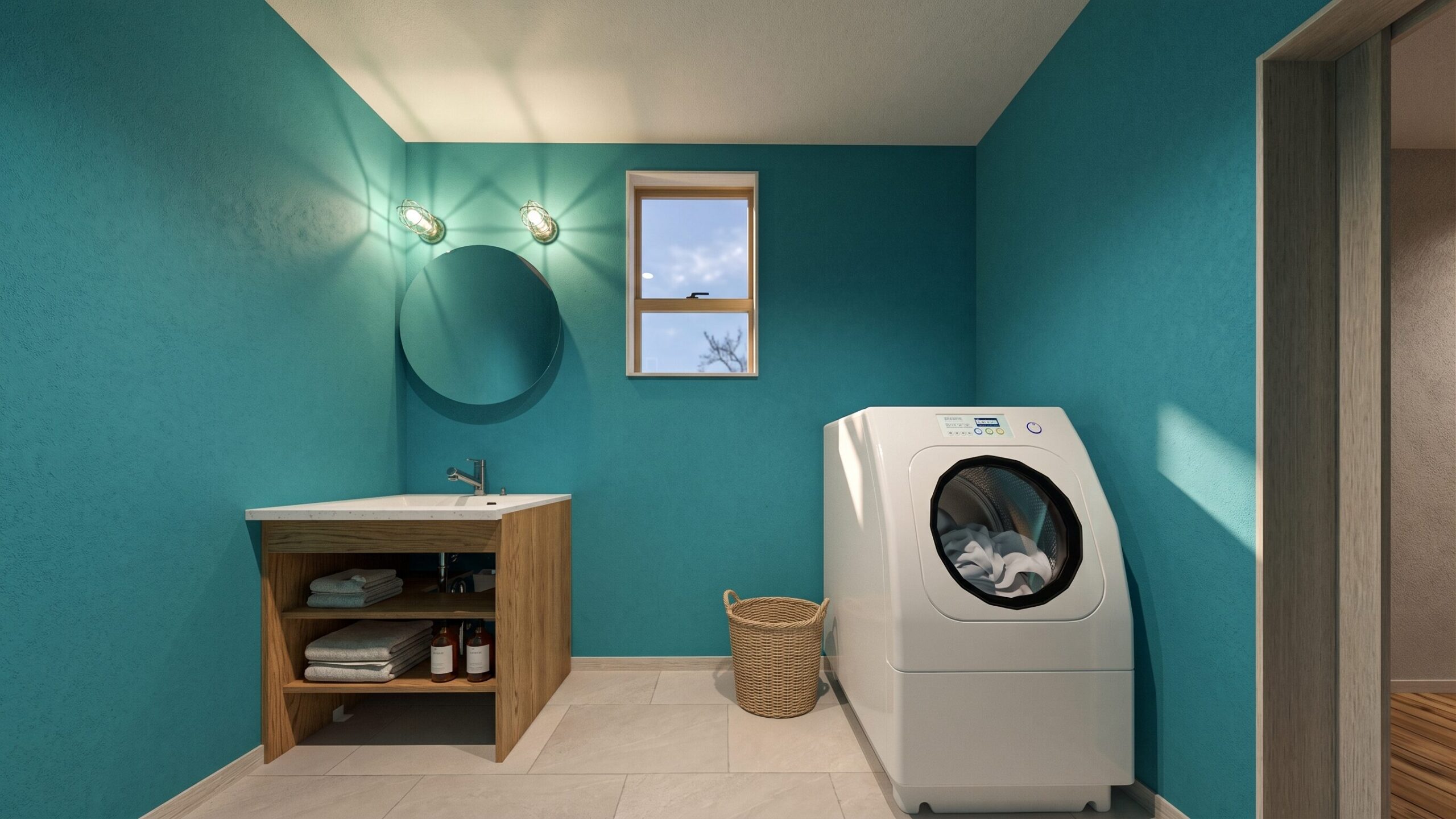 光と風が通り抜ける「カリフォルニア」の家