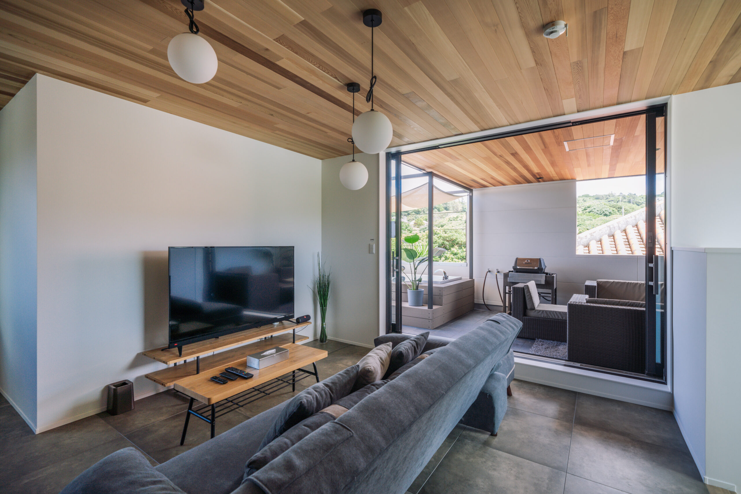 エレガントな休日を満喫できるプライベートを確保したヴィラ