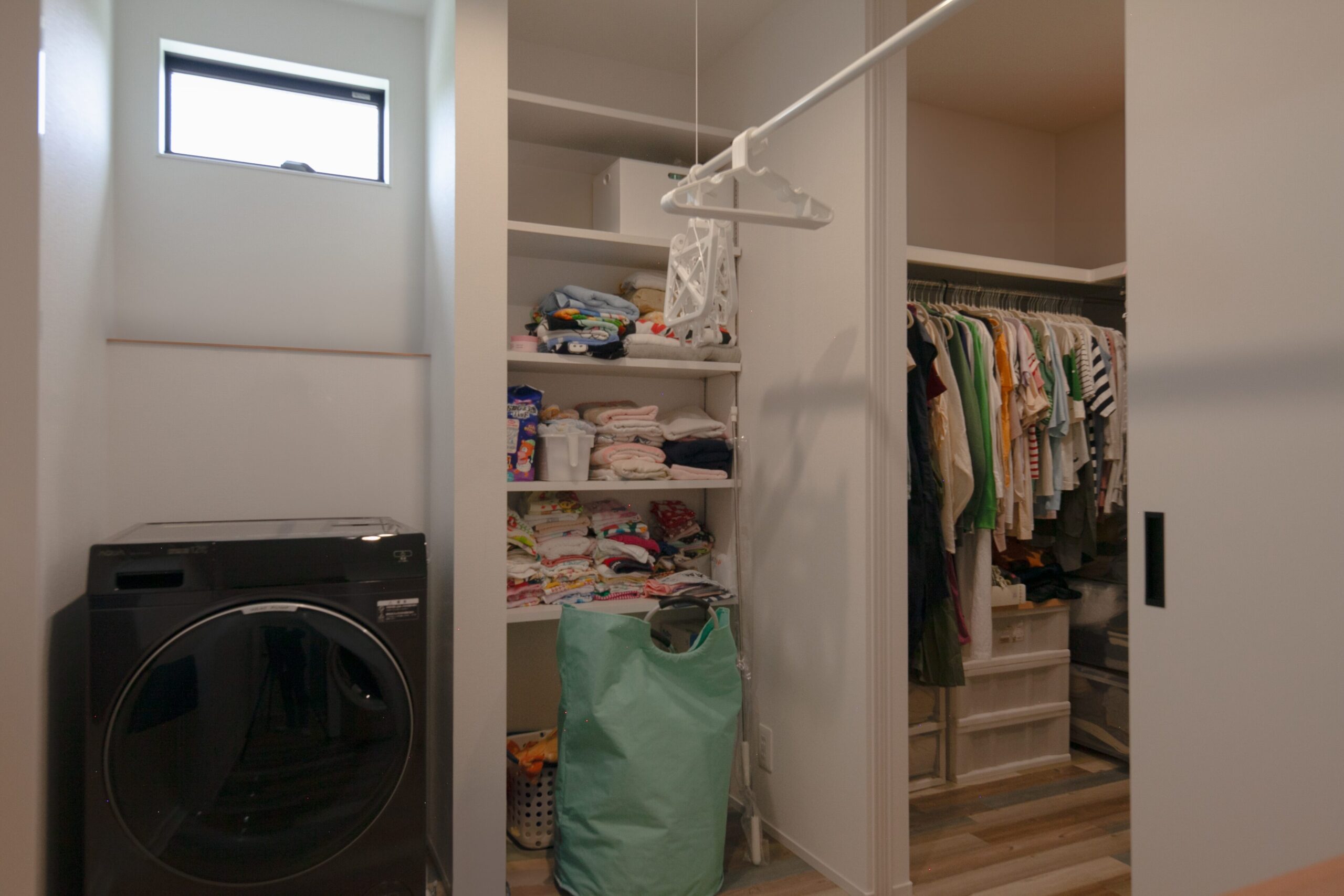 家事動線を軸に設計したLDK