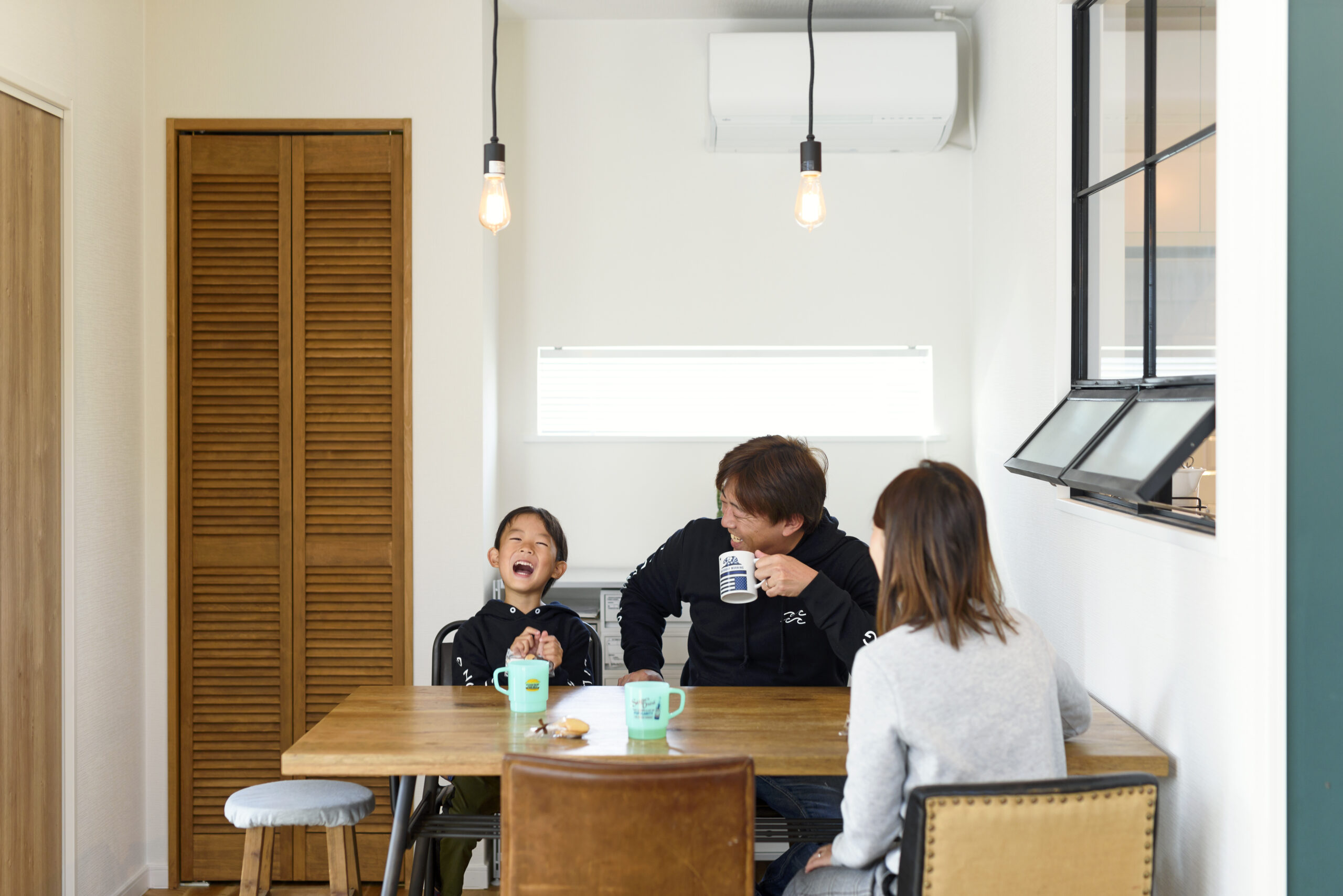 大好きなインダストリアルスタイルの家具が似合う、理想のマイホーム