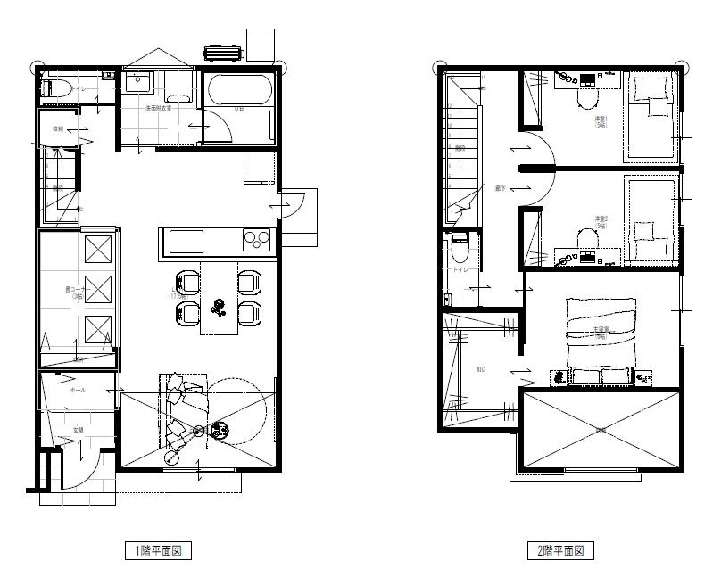 北区武蔵ヶ丘1丁目1号地建売
