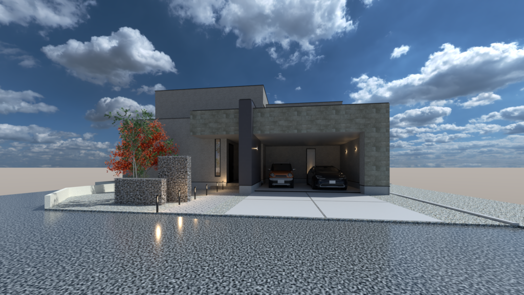 【完成見学会】「平屋」の趣と、「中庭」の自由。