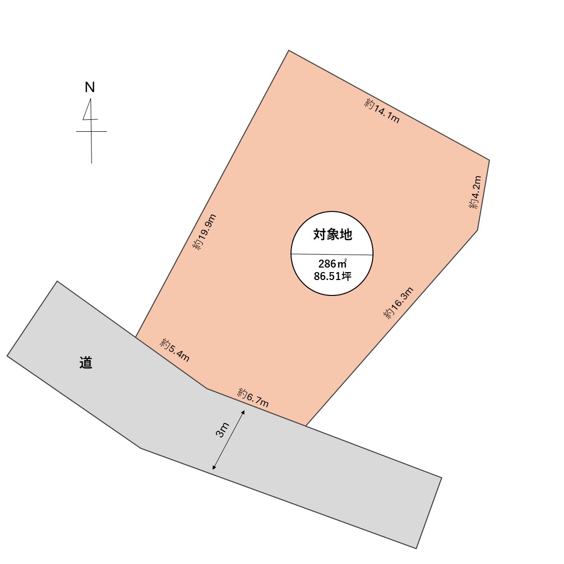 大牟田市 大字歴木（西鉄銀水駅） 住宅用地
