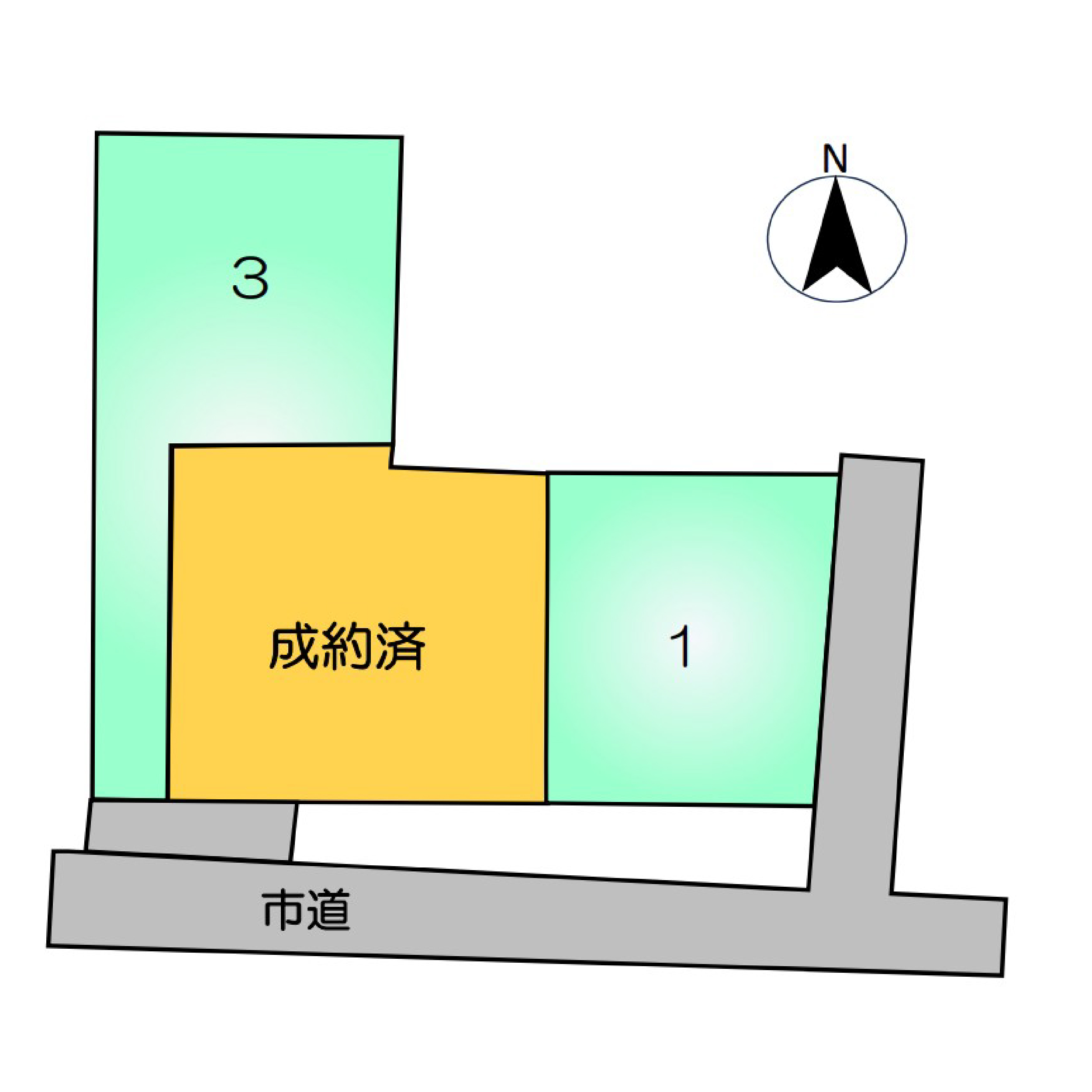 熊本市南区護藤町建築条件付土地 3号地