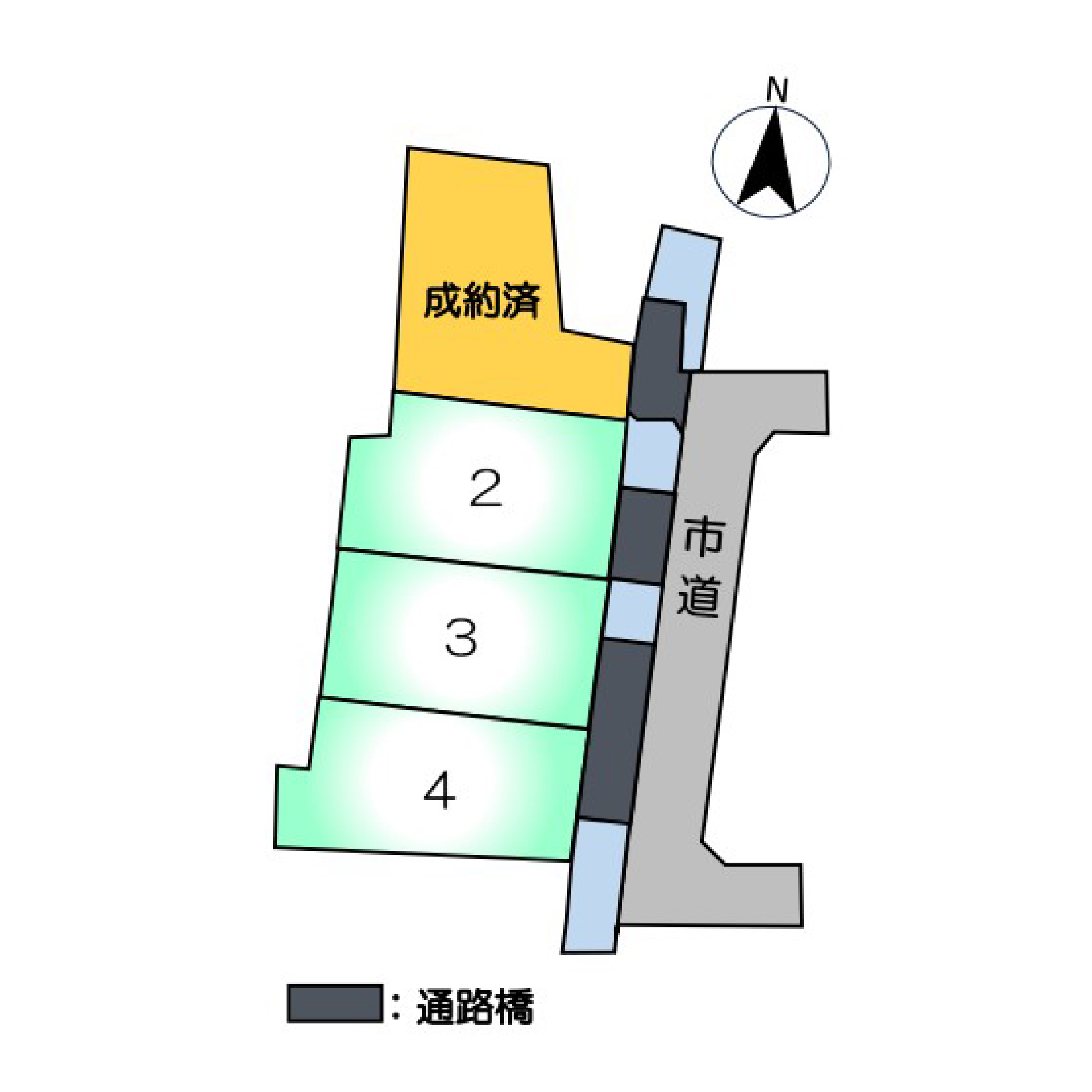 熊本市東区沼山津建築条件付土地　2号地