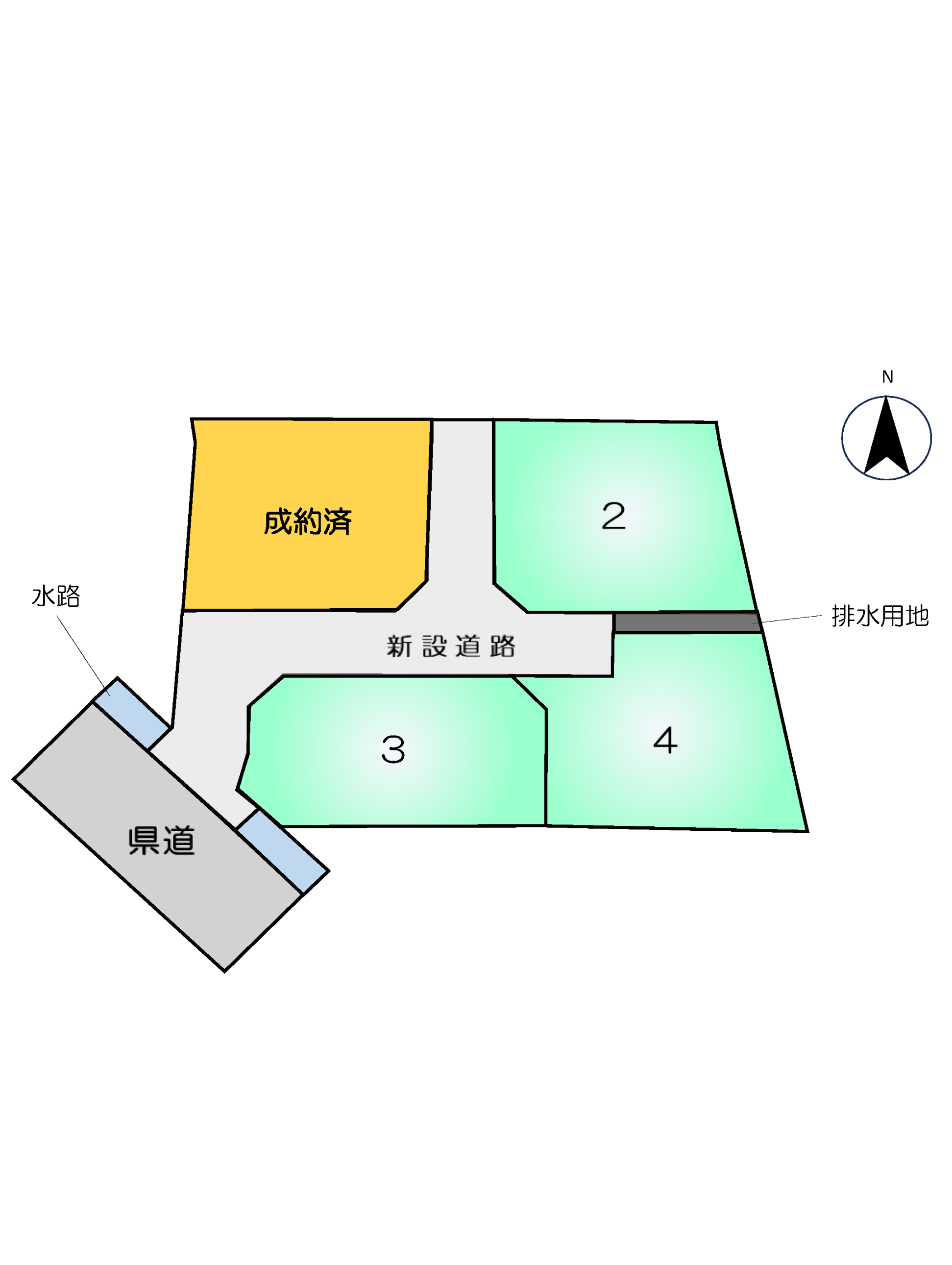 南区良町4丁目4号地　 建築条件付土地