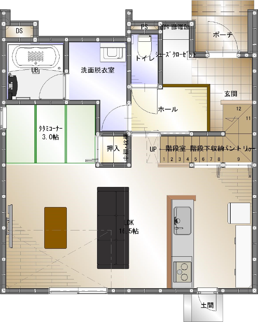 鶴羽田Ⅱ-4号地建売