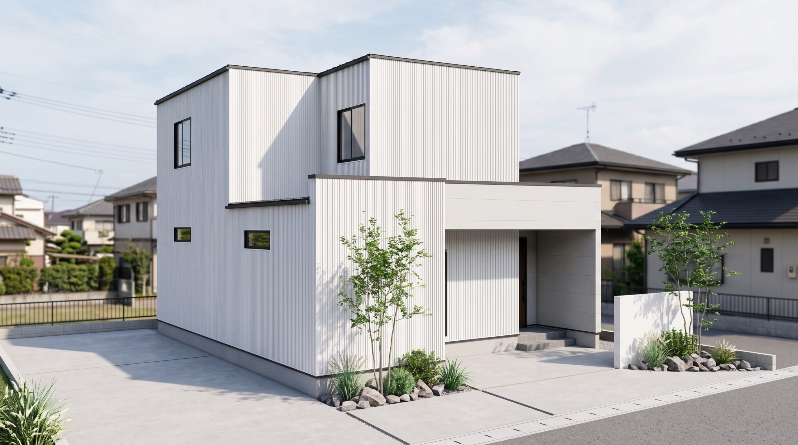 「この家、外観だけじゃ終わらない。」見た目も暮らしやすさも妥協しない住まい。