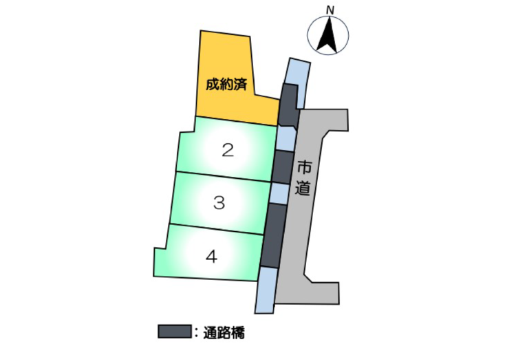 熊本市東区沼山津建築条件付土地　2号地