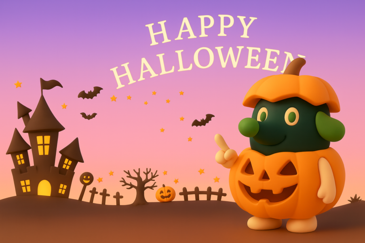 🎃今日はハロウィン！すこっぷも仮装で登場！