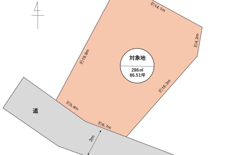 大牟田市 大字歴木（西鉄銀水駅） 住宅用地