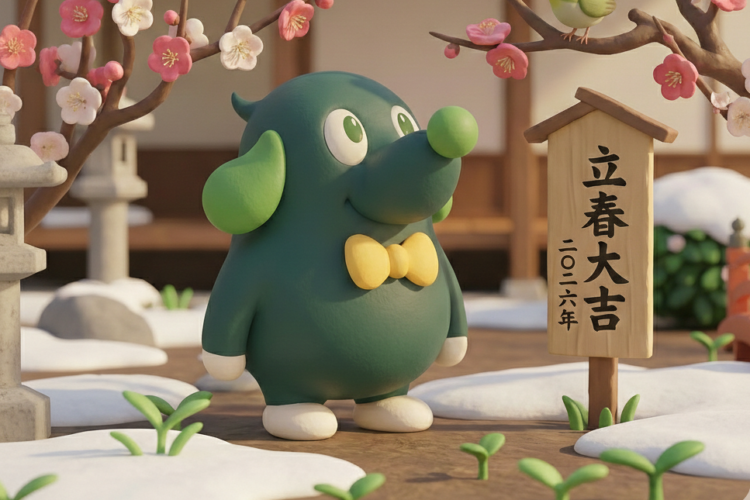 2月4日は立春！すこっぷと一緒に春を先取り♪