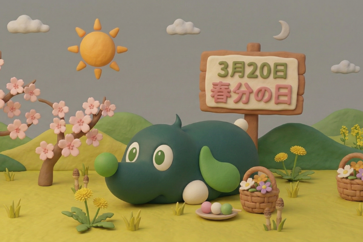 3月20日は春分の日！すこっぷと楽しむ春の訪れ